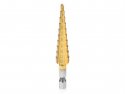 Stappenboor / trapboor HSS met zeskantige schacht 3-12mm